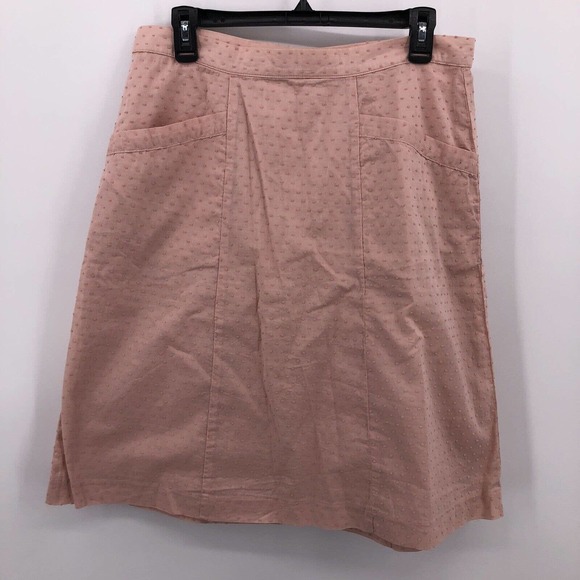 American Eagle Outfitters Light Pink A-Line Skirt - Picture 1 of 5